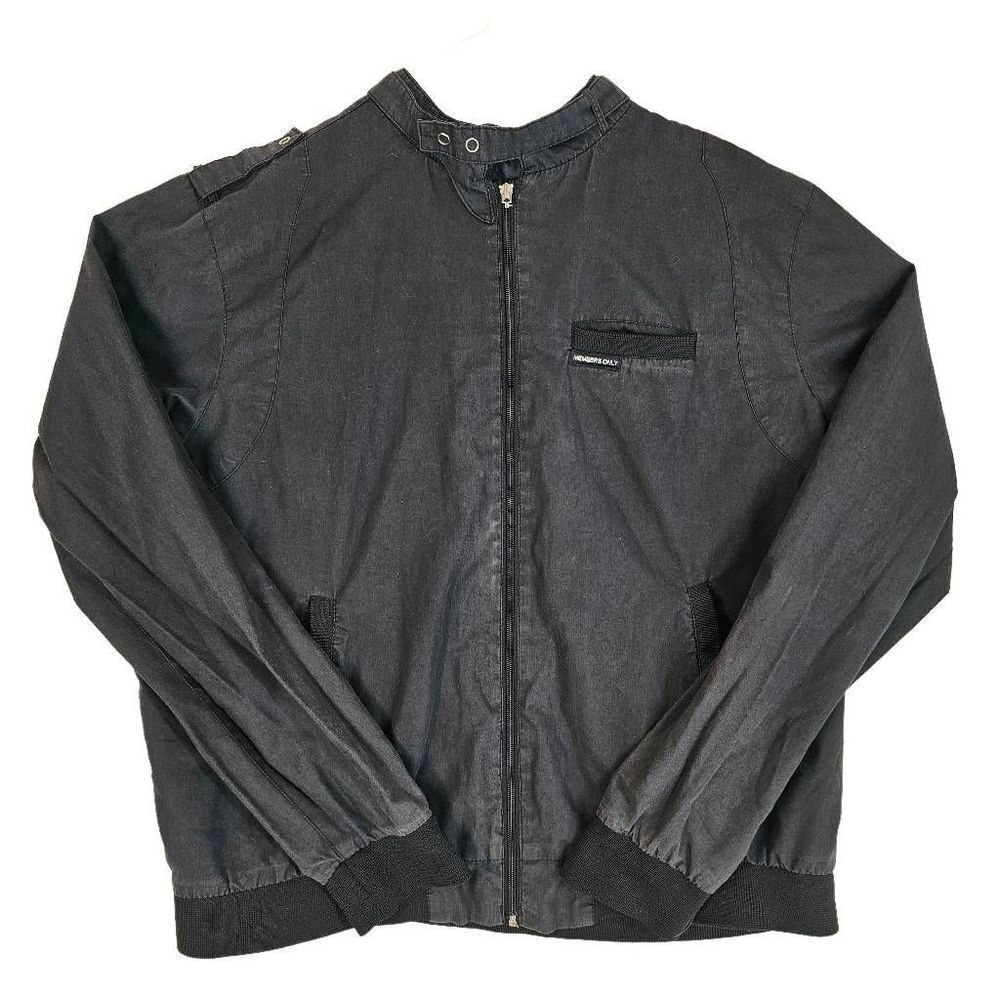 Vintage Men's Members Only Jacket Black